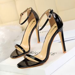 PRIN - High Heel Ankle Strap Sandals PRIN - High Heel Ankle Strap Sandals