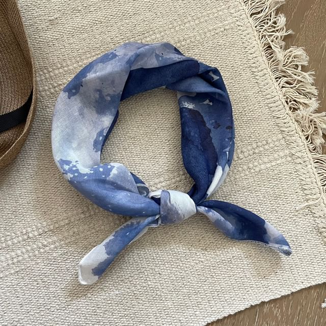 Combon-Tie Dye Cotton Scarf