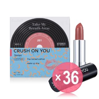 Ready to Shine - Crush On You Creamy Matte Lipstick 301 Take My Breath Away (x36) (Bulk Box)