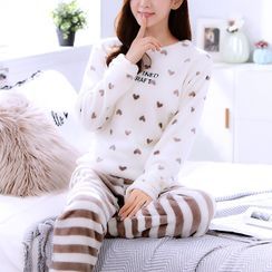 Voomer - Heart Pajama Set Voomer - Heart Pajama Set