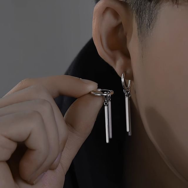 Andante-Bar S999 Silver Threader Earring Set