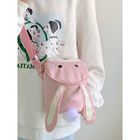 Felicity - Cartoon Rabbit Zip Crossbody Bag | YesStyle