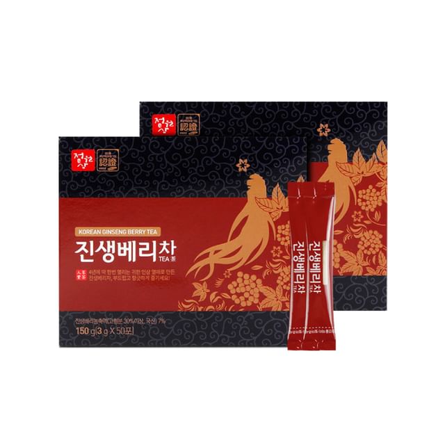 JUNGWONSAM-Korean Ginseng Berry Tea - Thé aux baies de ginseng