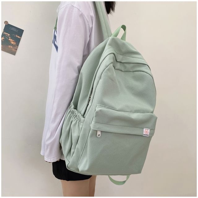 Evanki - Plain Backpack | YesStyle