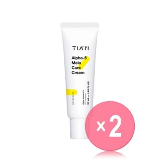 TIA'M - Alpha-5 Mela Care Cream 2pcs Bundle Set