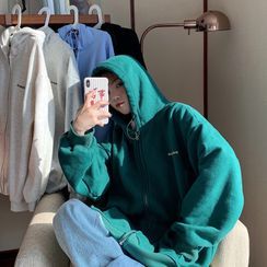 monroll - Lettering Zip Hoodie monroll - Lettering Zip Hoodie