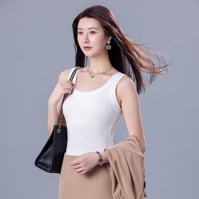 Skyheart-Plain Tank Top