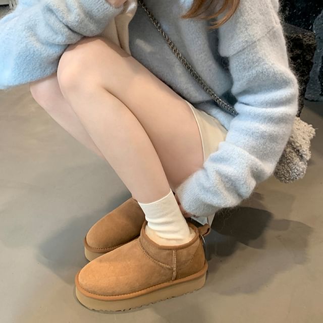 FRAISO-Platform Ankle Boots