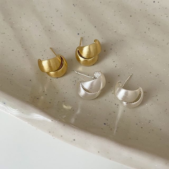 Panda Dama-Layered Hoop Earring