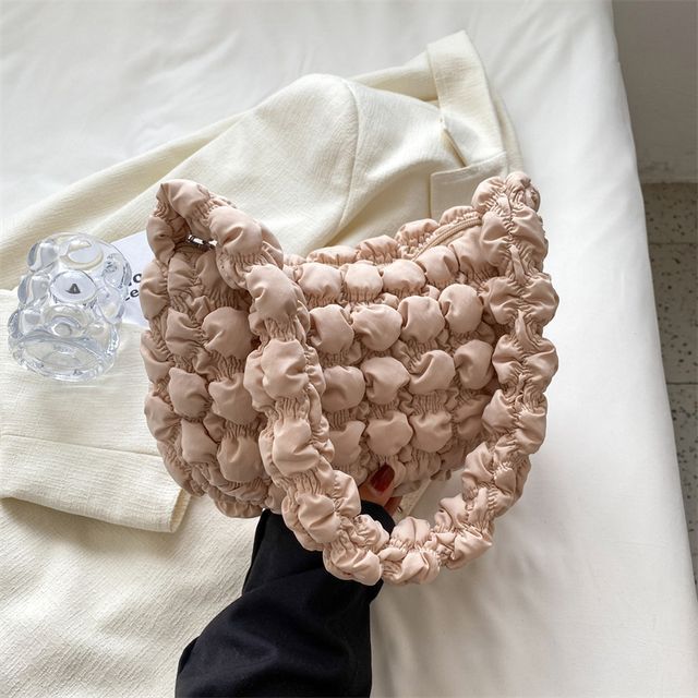 Kunado-Puffy Canvas Handbag