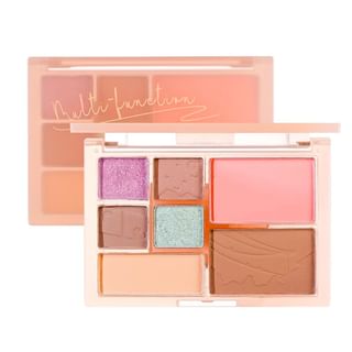 xixi - Sunlight Warm 7 Shades Eyeshadow Palette - Glacial Gleam