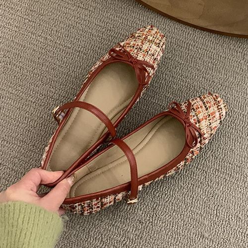 Plaid mary jane discount shoes