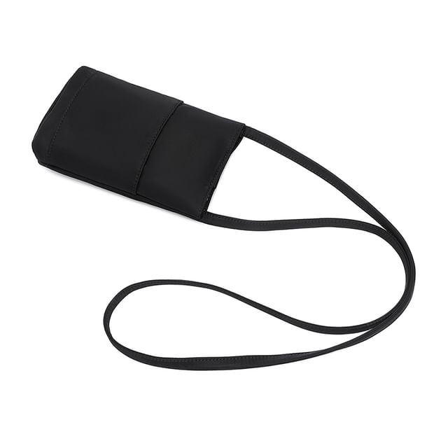 Melois-Plain Crossbody Phone Pouch