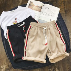 Skeggi - Contrast Trim Jogging Shorts Skeggi - Contrast Trim Jogging Shorts