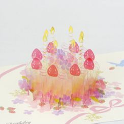 Sunflown - 3D 生日蛋糕心意卡 Sunflown - 3D 生日蛋糕心意卡