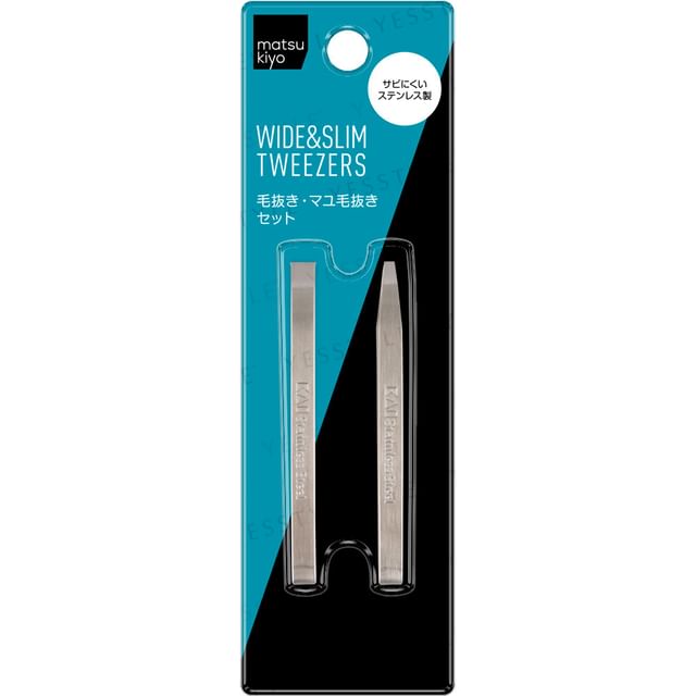 matsukiyo-Wide Slim Tweezers