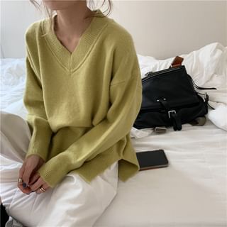 monroll-V-Neck Sweater