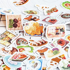 Milena - Food Print Sticker (various designs) Milena - Food Print Sticker (various designs)