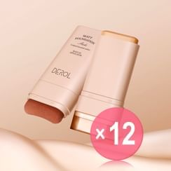 DEROL - Matte Foundation Stick - #01-#03 (x12) (Bulk Box)