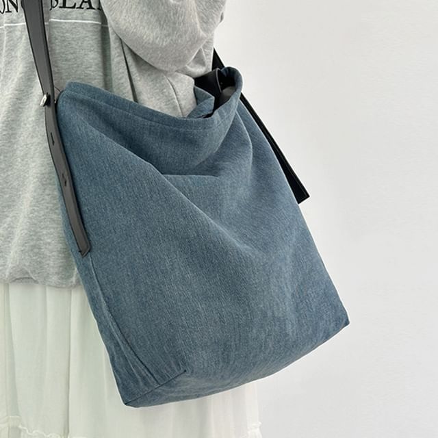 Bolso-Denim Crossbody Bag