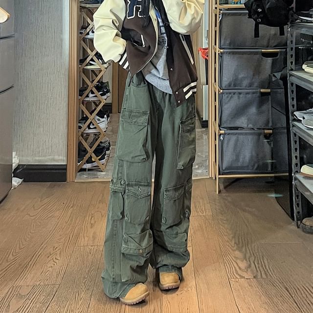 Porstina-Cargohose mit hoher Taille