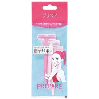 Shiseido - finetoday Prepare T Razor For Face Regular 3 pcs