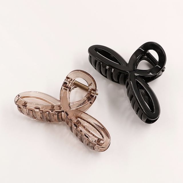 Koi Kawaii-Plain Cutout Hair Claw