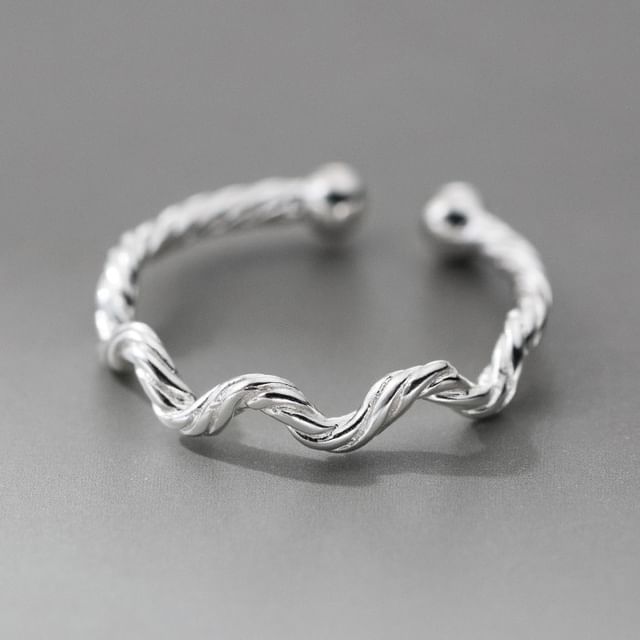 A-ROCH-Sterling Silver Wavy Ring