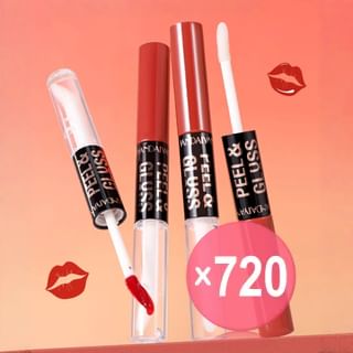 HANDAIYAN - Dual-Ended Peel-Off Lip Tint - 8 Colors  (x720) (Bulk Box)