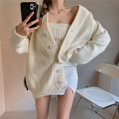 Nashe - Knit Camisole Top / Cardigan