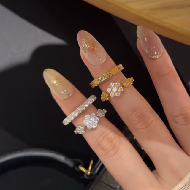 Panda Dama-Rhinestone Ring