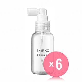 MEKO - Round Long-Nozzle Spray Bottle 75ml (x6) (Bulk Box)