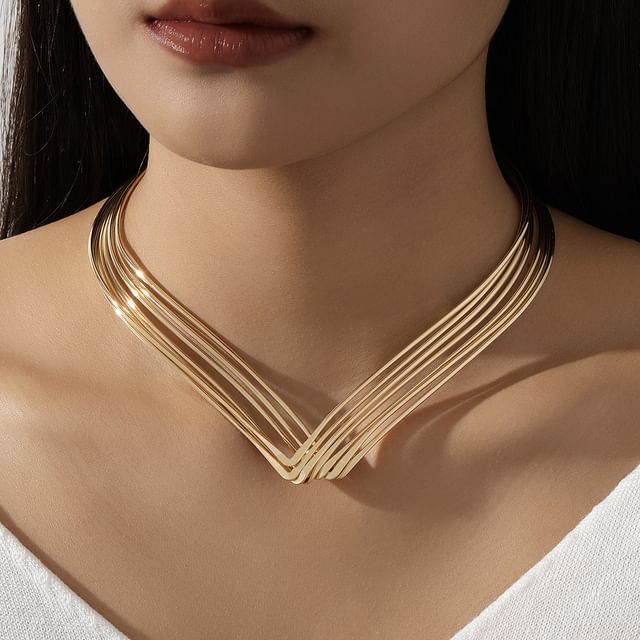 Gemsha-Geometry Necklace