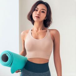 Feelme - Lettering Sports Bra Feelme - Lettering Sports Bra