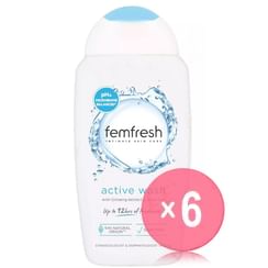 Femfresh - Intimate Active Wash (x6) (Bulk Box)