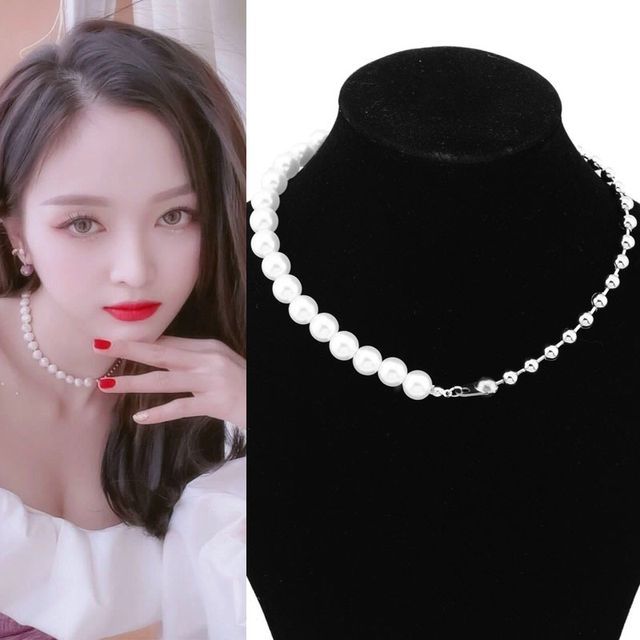 Juanitro-Beaded Stainless Steel Choker