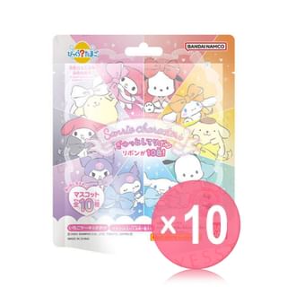 Bandai - Sanrio Characters Bath Ball 10pcs Bundle Set