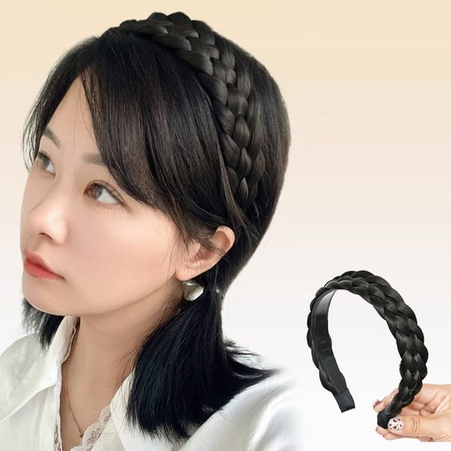 Pin Show-Braided Headband