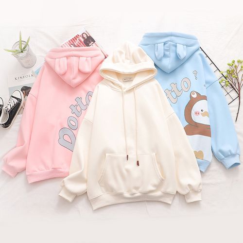 Fleece lined best sale oversized hoodie