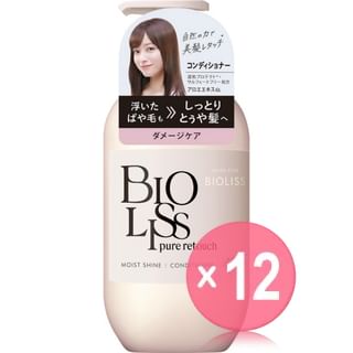 Kose - Bioliss Pure Retouch Moist Shine Conditioner (x12) (Bulk Box)