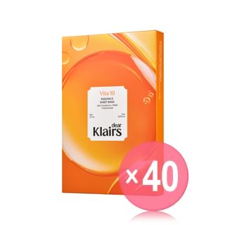 Dear, Klairs - Vita 10 Radiance Sheet Mask Set (x40) (Bulk Box)