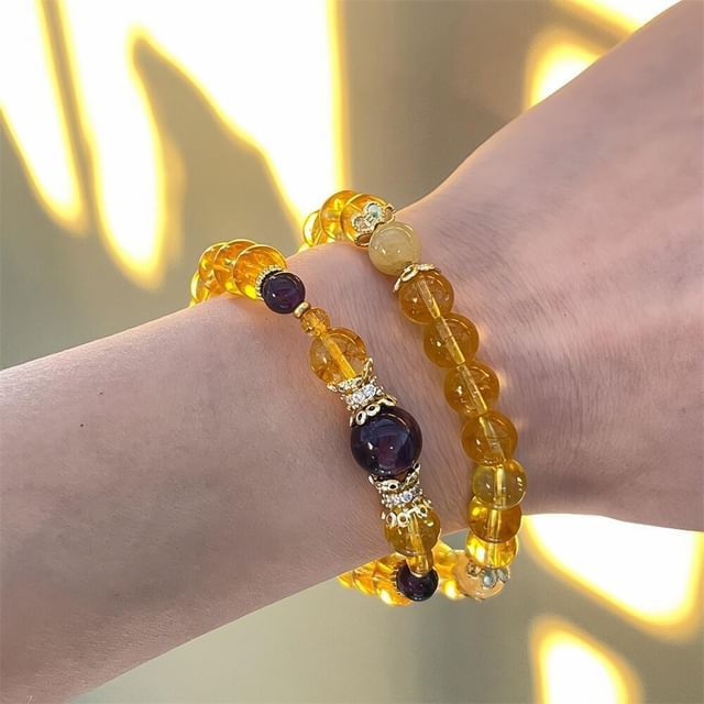 Gemsha-Gemstone Beaded Bracelet