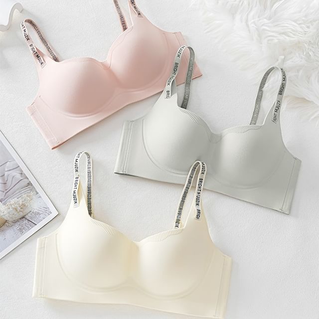 HYG Lingerie-Seamless Push Up Bra Set