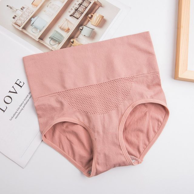 Anavanda-High Waist Plain Panties