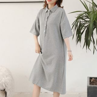 maternity polo dress