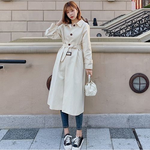Romantica - Midi Trench Coat | YesStyle