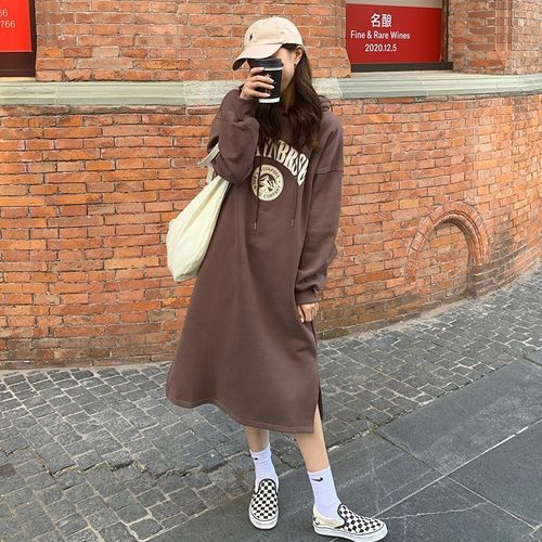 Racoon - Hoodie Dress | YesStyle