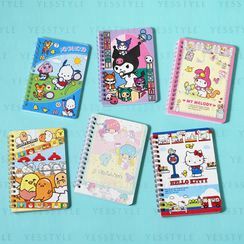 Sanrio - A6 Spiral Notebook - 19 Types Sanrio - A6 Spiral Notebook - 19 Types
