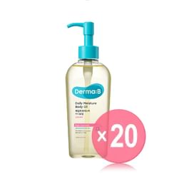 Derma: B - Daily Moisture Body Oil - 2 Types (x20) (Bulk Box)