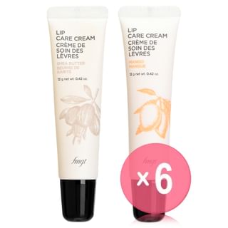 THE FACE SHOP - fmgt Lip Care Cream - 2 Types (x6) (Bulk Box)